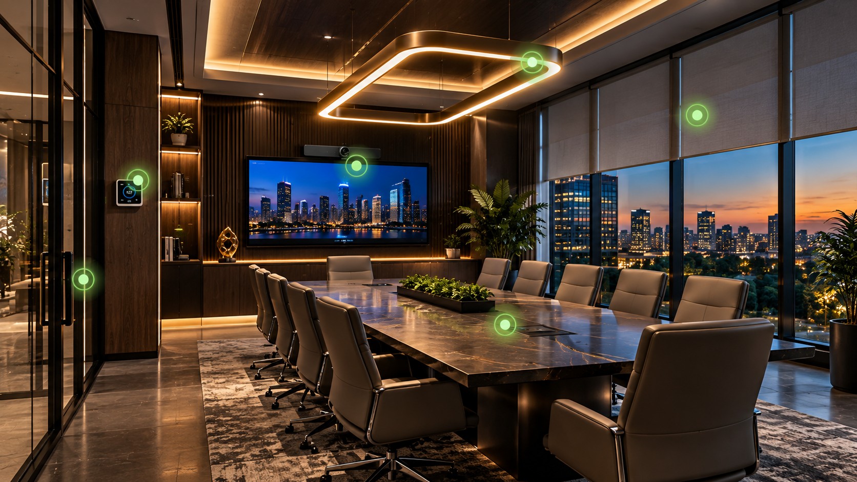 Conference Room smart automation space